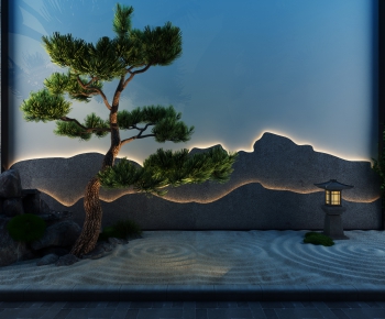 New Chinese Style Courtyard/landscape-ID:890604834