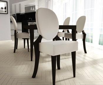 European Style Dining Table And Chairs-ID:772328536