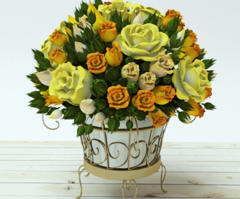 European Style Idyllic Style Flowers-ID:120151871