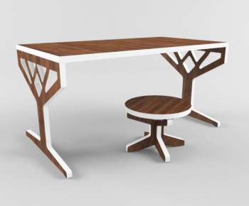 Modern Leisure Table And Chair-ID:681227895