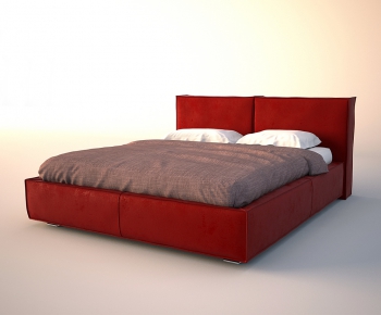 Modern Double Bed-ID:147490964