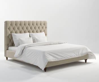 American Style Double Bed-ID:102764363