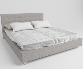 Modern Double Bed-ID:349681974