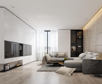 Modern A Living Room-ID:223288553