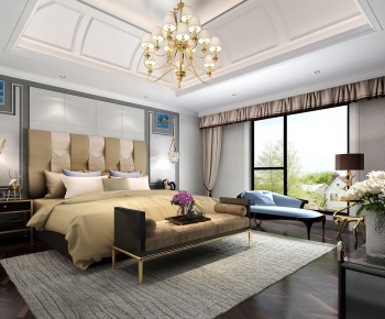 New Classical Style Bedroom-ID:916614896