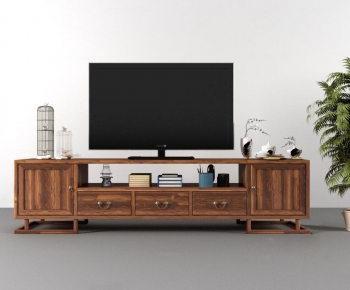 New Chinese Style TV Cabinet-ID:424465136