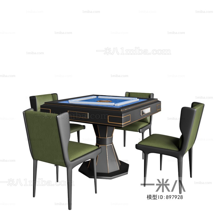 New Chinese Style Mahjong Tables And Chairs