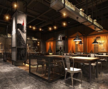 Industrial Style Cafe-ID:273853912