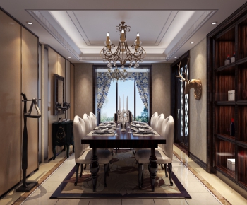 New Classical Style Dining Room-ID:415333548