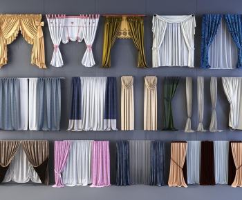 Modern European Style The Curtain-ID:104280357