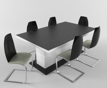 Modern Dining Table And Chairs-ID:827321258