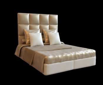 Modern Double Bed-ID:569243577
