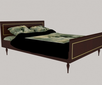 European Style Double Bed-ID:606041472