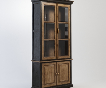 American Style Country Style Wine Cabinet-ID:297224342