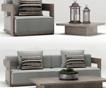New Chinese Style A Sofa For Two-ID:604734318