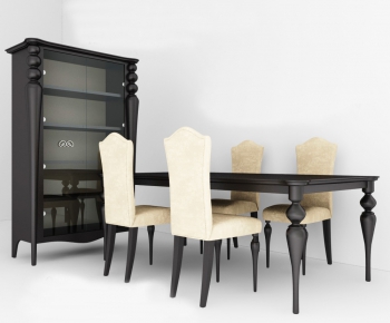 European Style Dining Table And Chairs-ID:466738445