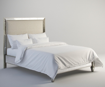 Modern Double Bed-ID:685409437