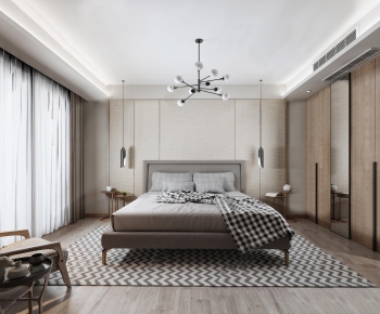 Nordic Style Bedroom-ID:733871579