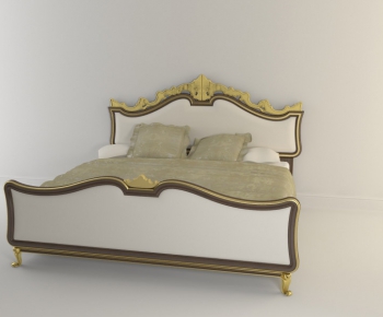 European Style Double Bed-ID:172312582
