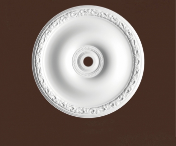 European Style Plaster Carved Top Plate-ID:646524482