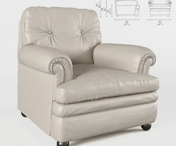 European Style Single Sofa-ID:948276411