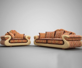 European Style A Sofa For Two-ID:291261338