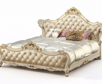 European Style Double Bed-ID:182953994