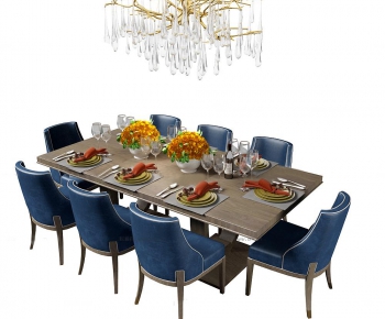 Modern Dining Table And Chairs-ID:363099927