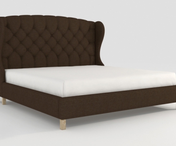European Style Double Bed-ID:558000215