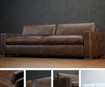 Modern American Style A Sofa For Two-ID:222719414