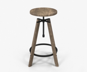 Industrial Style Bar Chair-ID:847043651