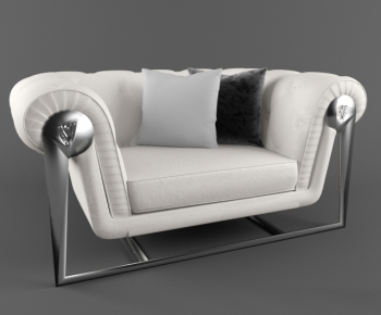 Simple European Style Single Sofa-ID:408567572