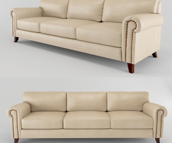 Modern Three-seat Sofa-ID:556785742