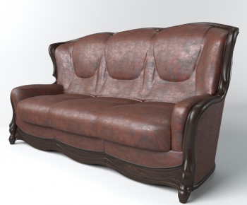 European Style Three-seat Sofa-ID:486447515