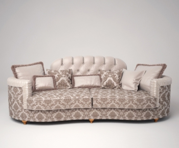 Simple European Style A Sofa For Two-ID:792103415