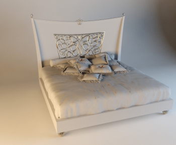 New Classical Style Double Bed-ID:697543946