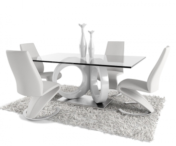 Modern Dining Table And Chairs-ID:706392765