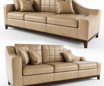 Modern Three-seat Sofa-ID:875840883