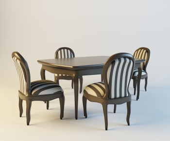 European Style Dining Table And Chairs-ID:675229942