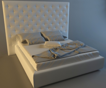 Modern Double Bed-ID:244264484