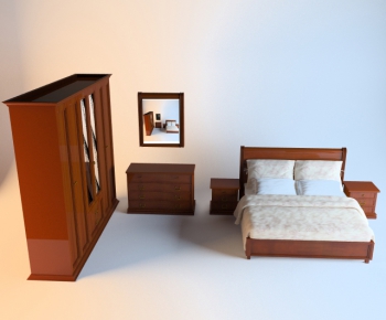 Modern Double Bed-ID:362435518