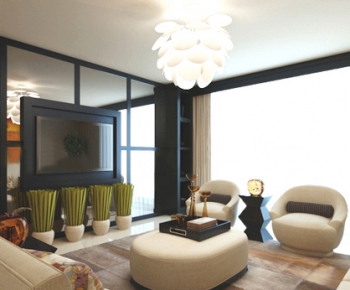 Modern A Living Room-ID:594903768