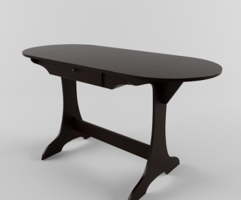 Simple European Style Desk-ID:151563355