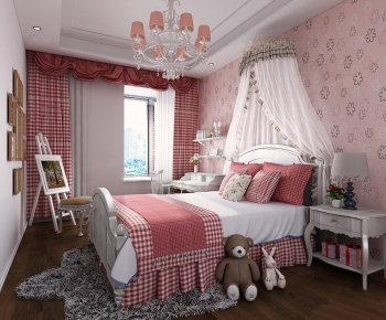 Simple European Style Children's Room-ID:508491561