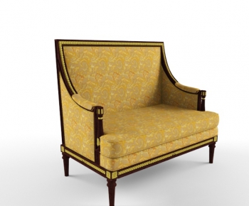 European Style Single Sofa-ID:607653835