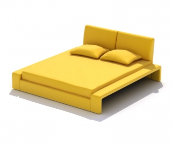 Modern Double Bed-ID:935312169