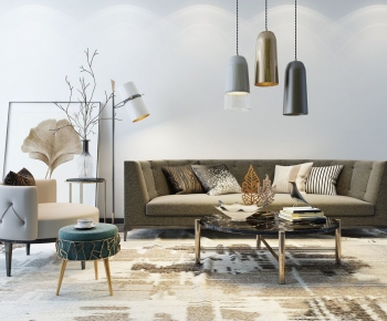 Modern Simple European Style Sofa Combination-ID:469543151