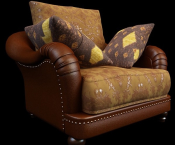 European Style Single Sofa-ID:852002574