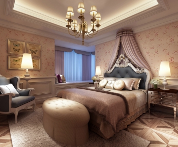 European Style Bedroom-ID:245904299