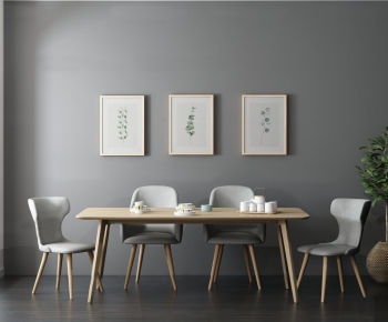 Nordic Style Dining Table And Chairs-ID:247735635